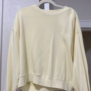 2 H&M bundle sweaters. 
Butter Yellow and a blue gray.